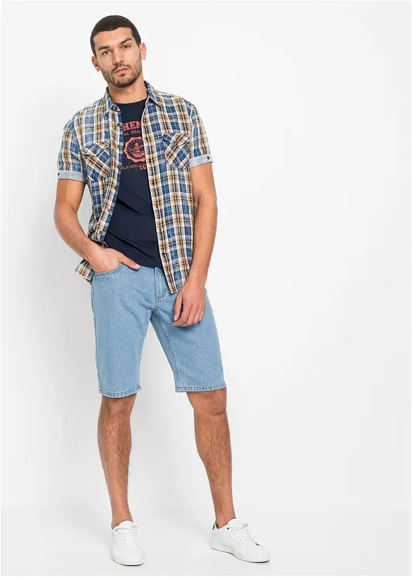 Lot de 2 débardeurs en coton agréable, bonprix