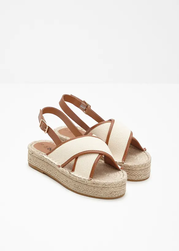 Sandales à plateformes, bonprix