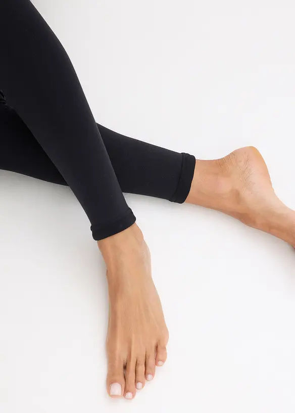 Legging thermique polaire 140den, bonprix