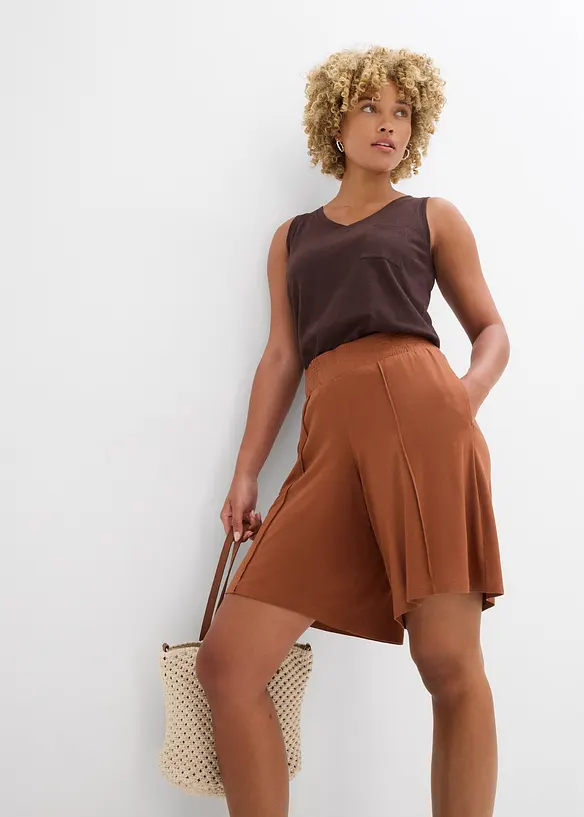 Bermuda en jersey à taille élastiquée, bonprix