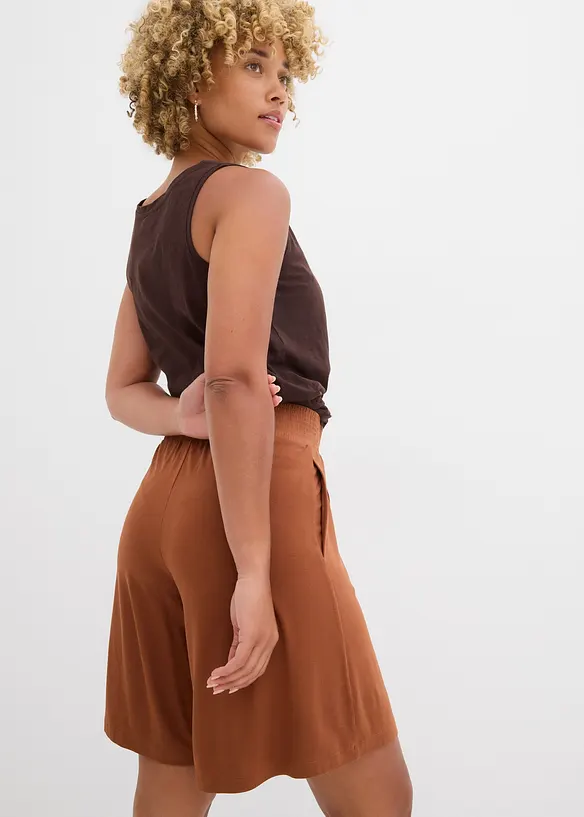 Bermuda en jersey à taille élastiquée, bonprix