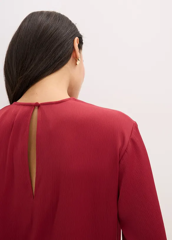 Blouse en satin brillant, bonprix