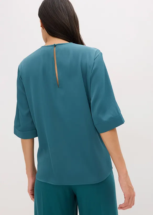 Blouse en satin brillant, bonprix