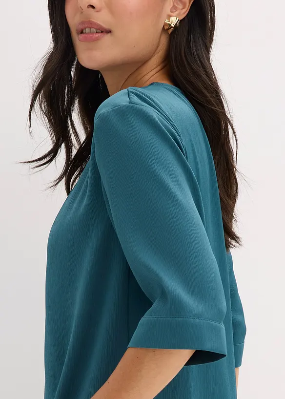 Blouse en satin brillant, bonprix