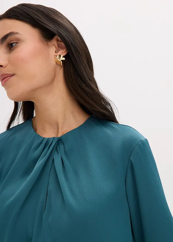 Blouse en satin brillant, bonprix