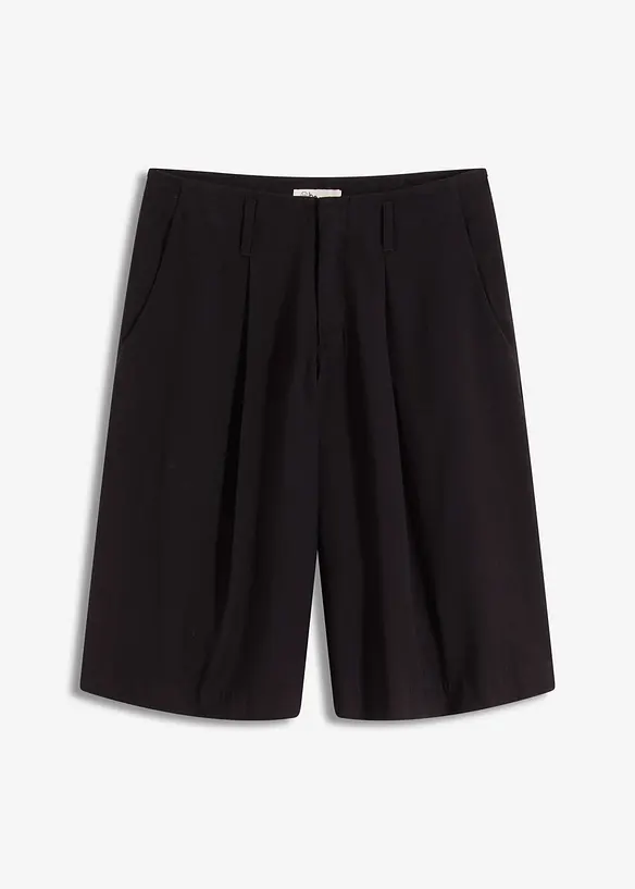 Bermuda ample &agrave; pinces, bonprix