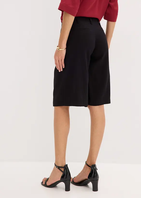 Bermuda ample &agrave; pinces, bonprix