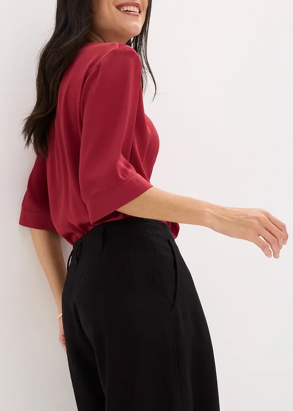 Bermuda ample &agrave; pinces, bonprix