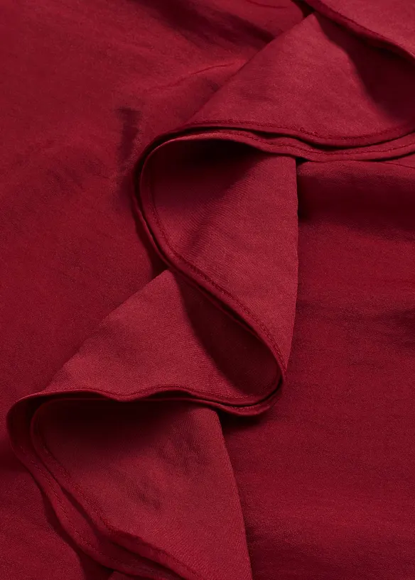 Top à bretelles fines en satin brillant, bonprix