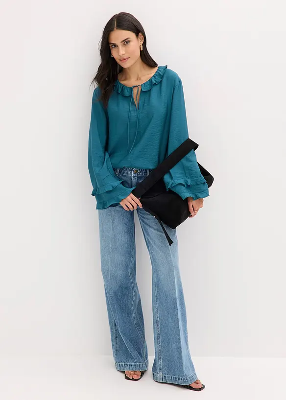 Tunique en fine viscose mélangée, bonprix