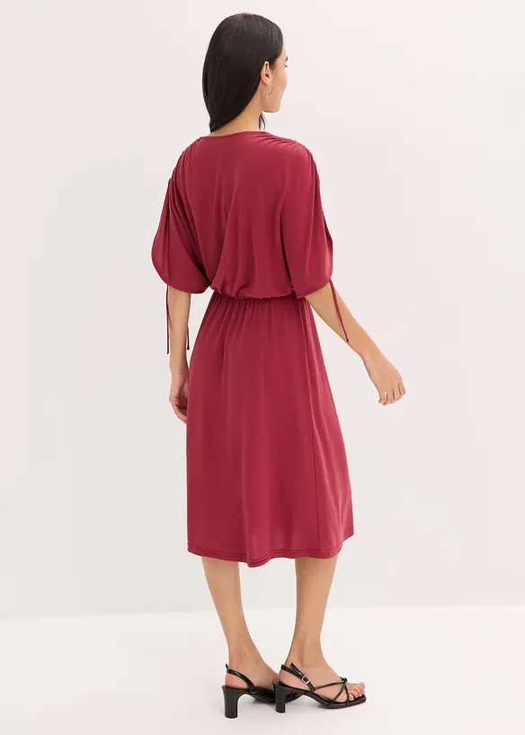 Robe en doux jersey de modal m&eacute;lang&eacute;, bonprix