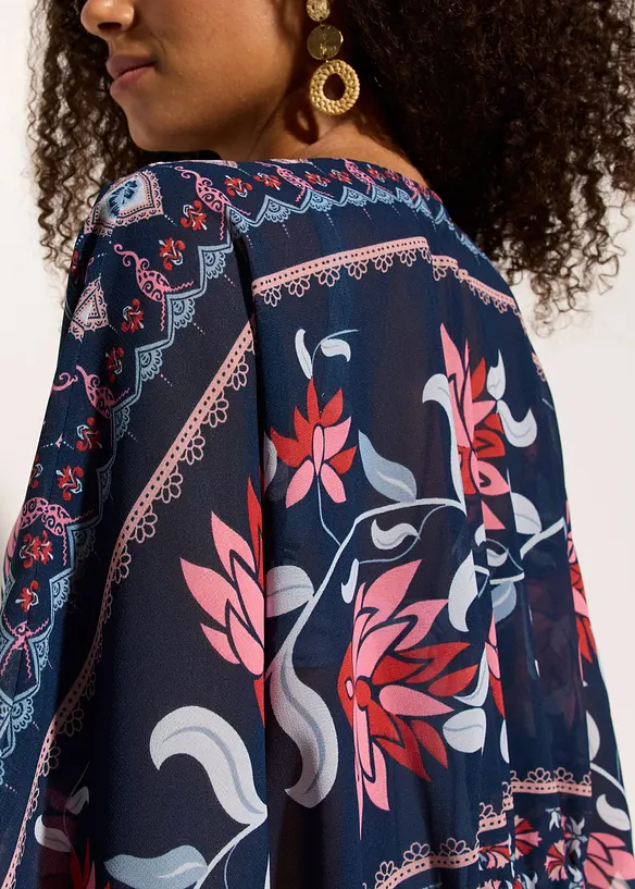 Tunique de plage en crêpe léger, bonprix