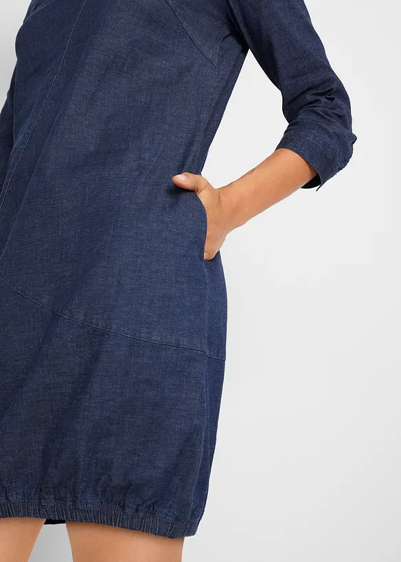 Robe en jean extensible, bonprix