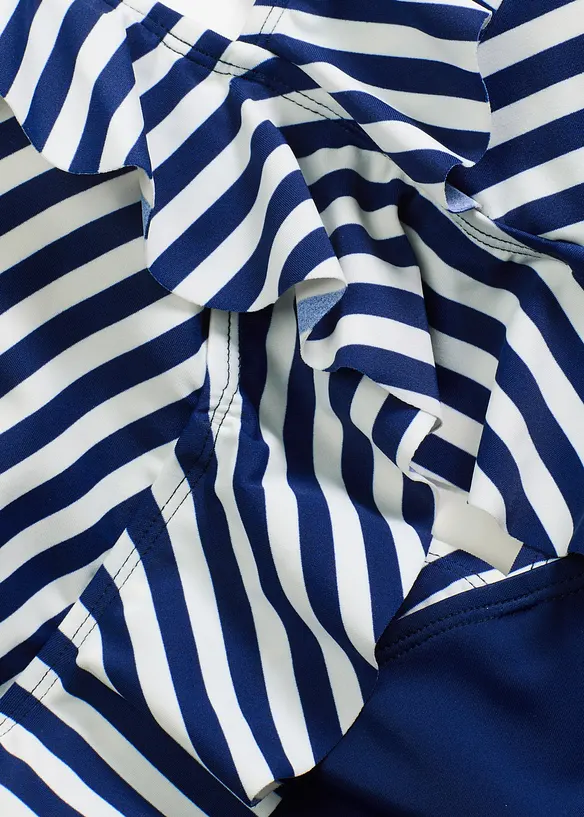 Maillot 1 pièce à volants, bonprix