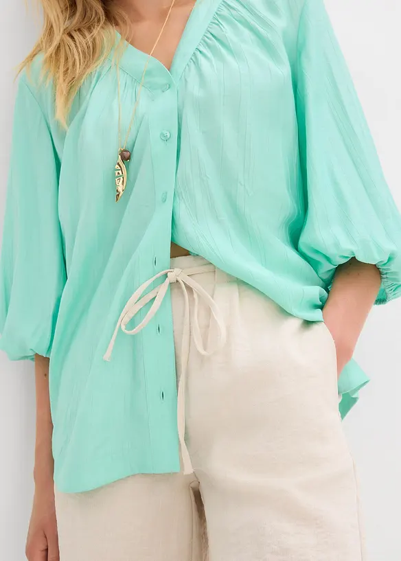 Bermuda fluide en viscose mélangée, bonprix