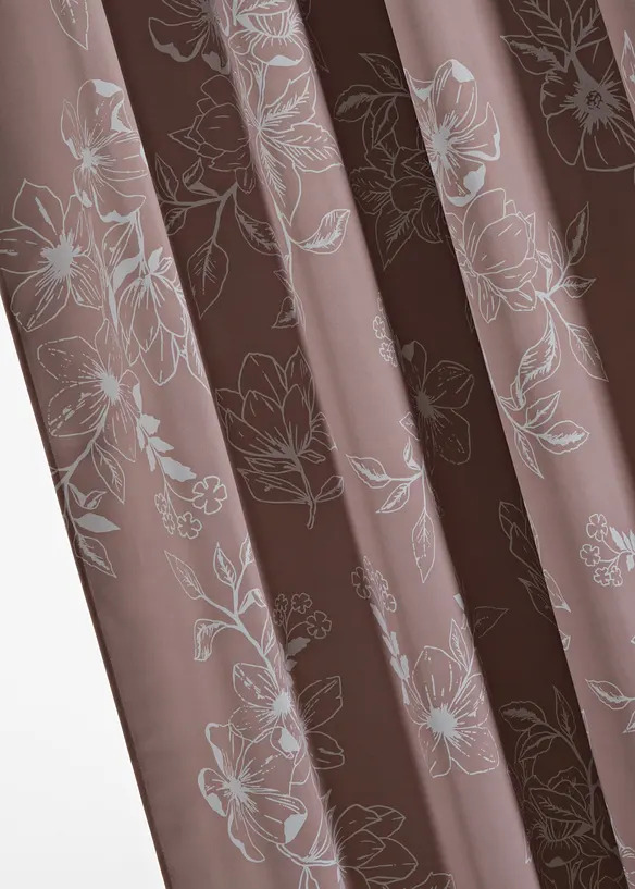 Rideau obscurcissant à imprimé feuilles (1 pce), bonprix