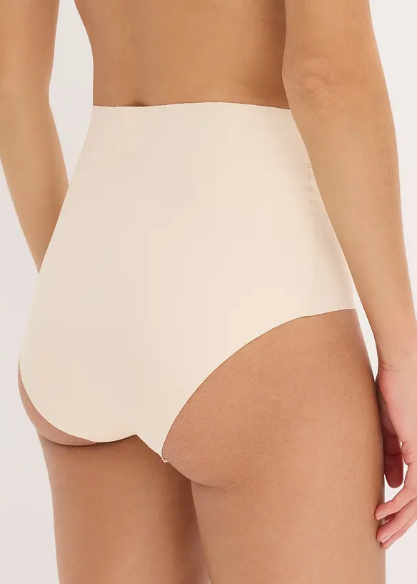 Lot de 4 culottes taille haute en microfibre, bonprix