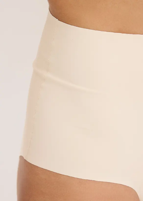 Lot de 4 culottes taille haute en microfibre, bonprix