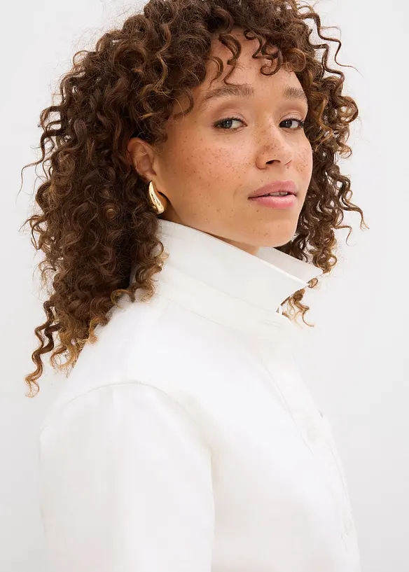 Chemisier en jean, oversize, bonprix