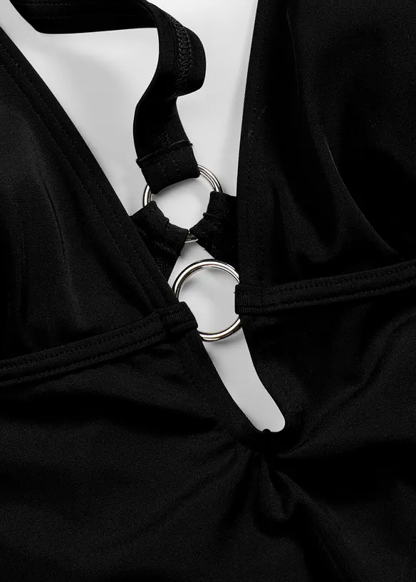 Maillot 1 pièce à décolleté plongeant en V, bonprix