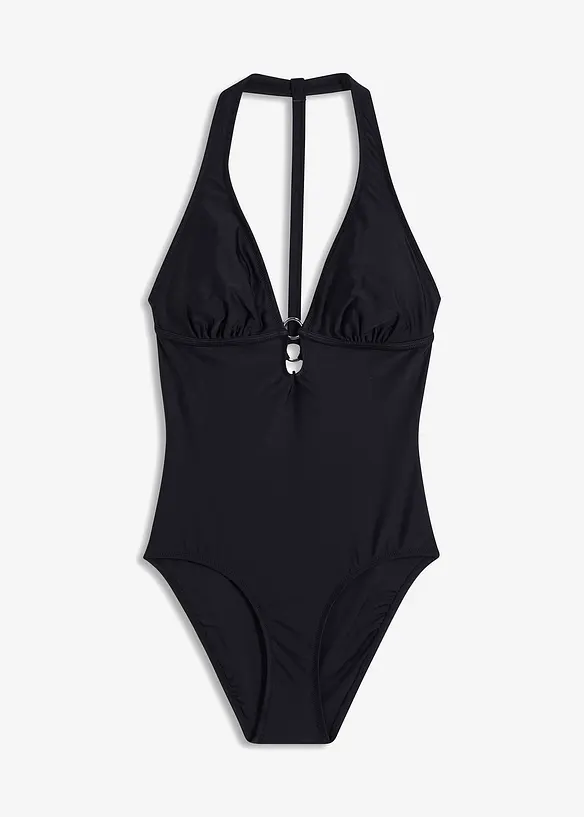 Maillot 1 pièce à décolleté plongeant en V, bonprix