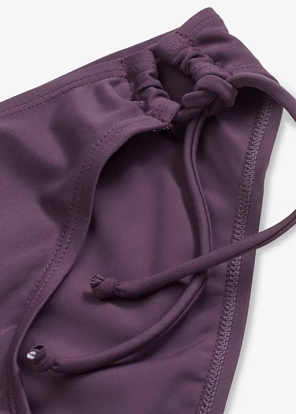 Bas de bikini avec détail à nouer, bonprix
