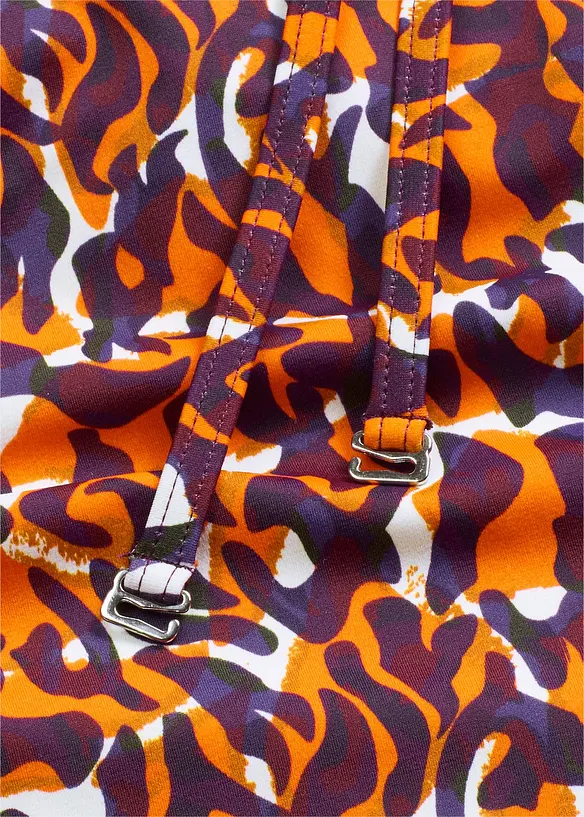 Maillot 1 pièce bandeau à bretelles multifonctions, bonprix