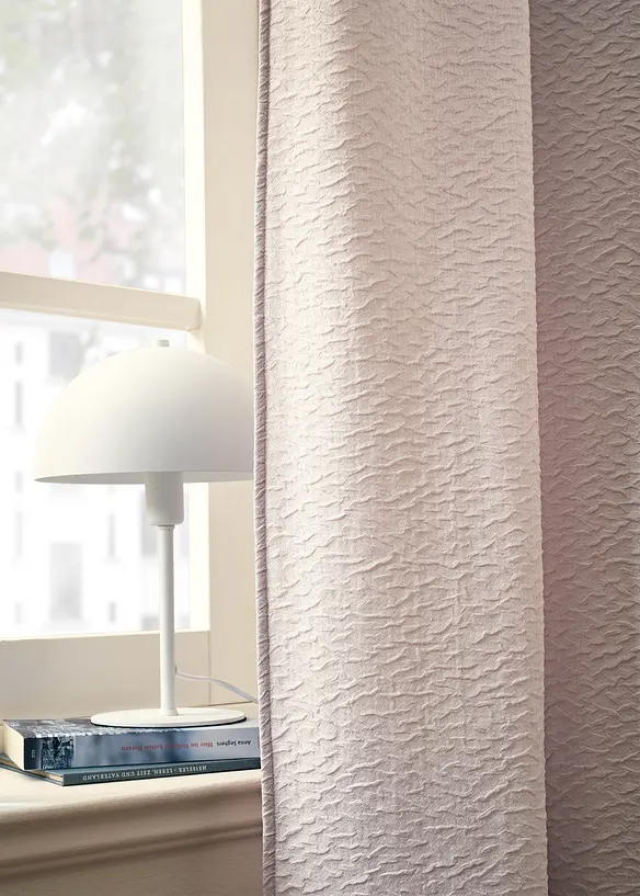 Rideau texturé aspect froissé (1 pce), bonprix