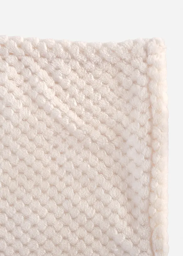 Plaid douillet de qualité, effet nid d’abeille, bonprix