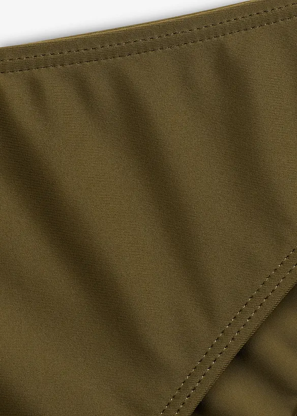 Bas de bikini à échancrure haute, bonprix