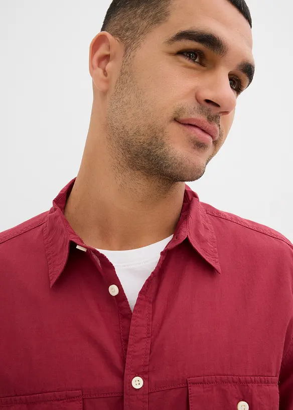 Chemise manches courtes 100% coton, bonprix