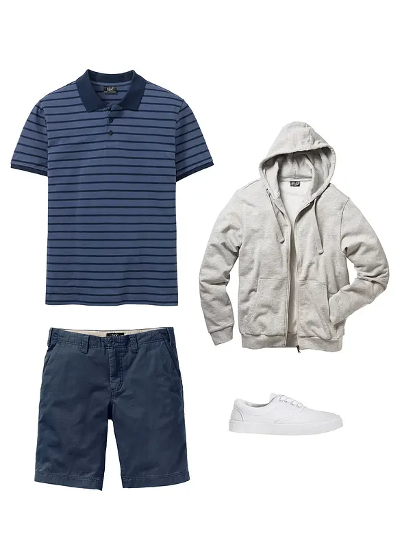 Bermuda chino 100% coton, Regular, bonprix