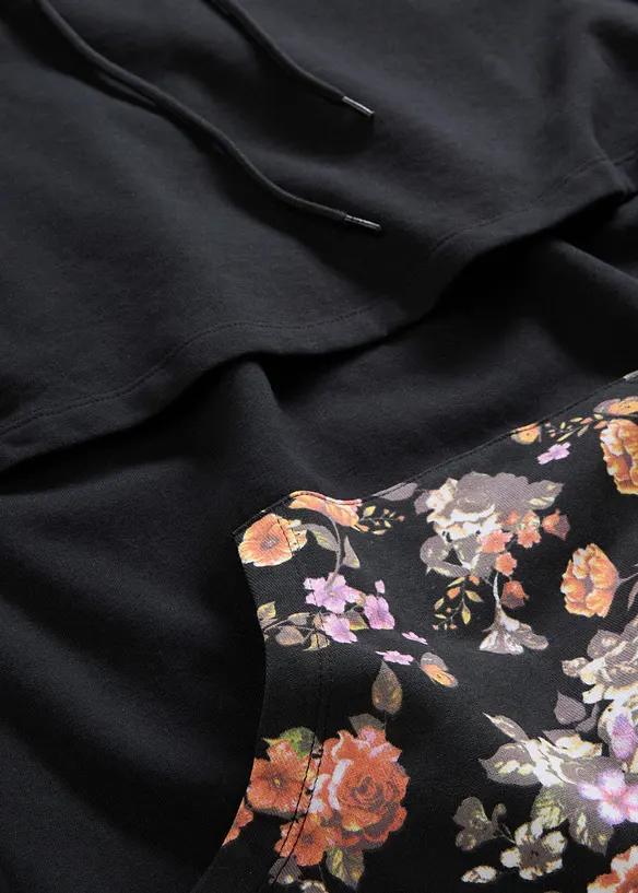 Sweat de grossesse 2en1 avec fonction allaitement, bonprix