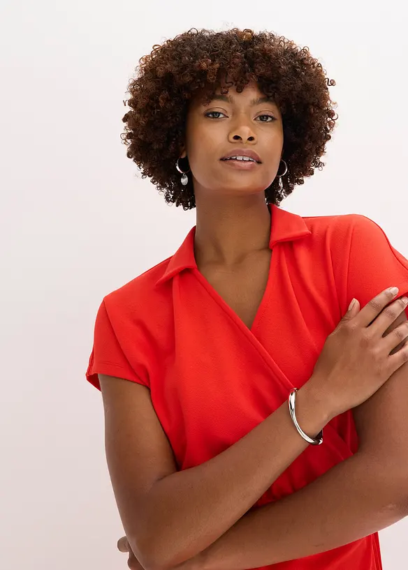 Robe courte aspect portefeuille, bonprix