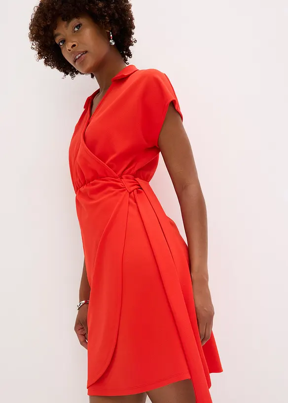 Robe courte aspect portefeuille, bonprix