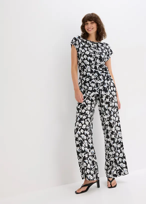 T-shirt avec effet noué, bonprix