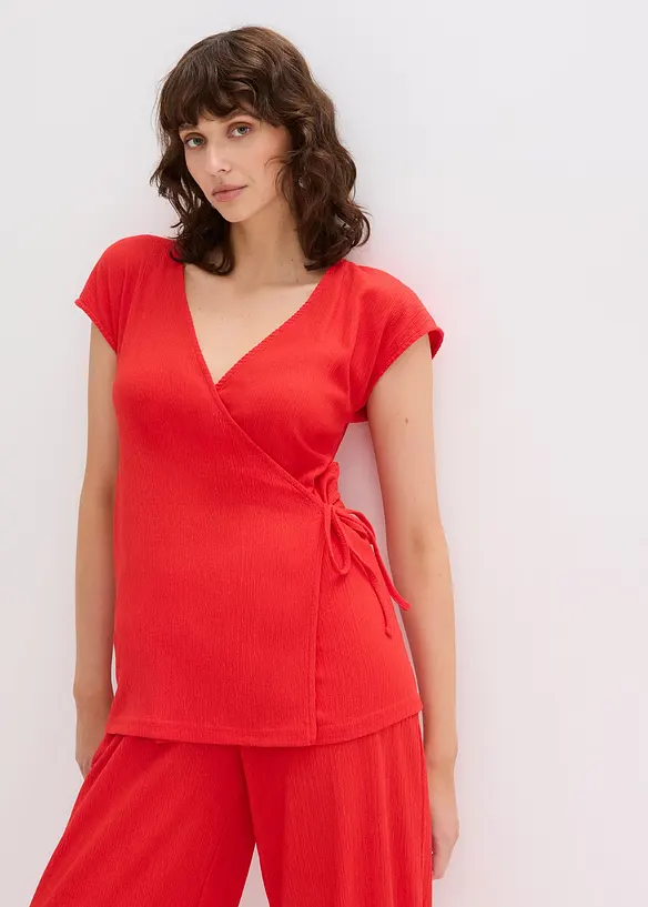 T-shirt cache-cœur, bonprix