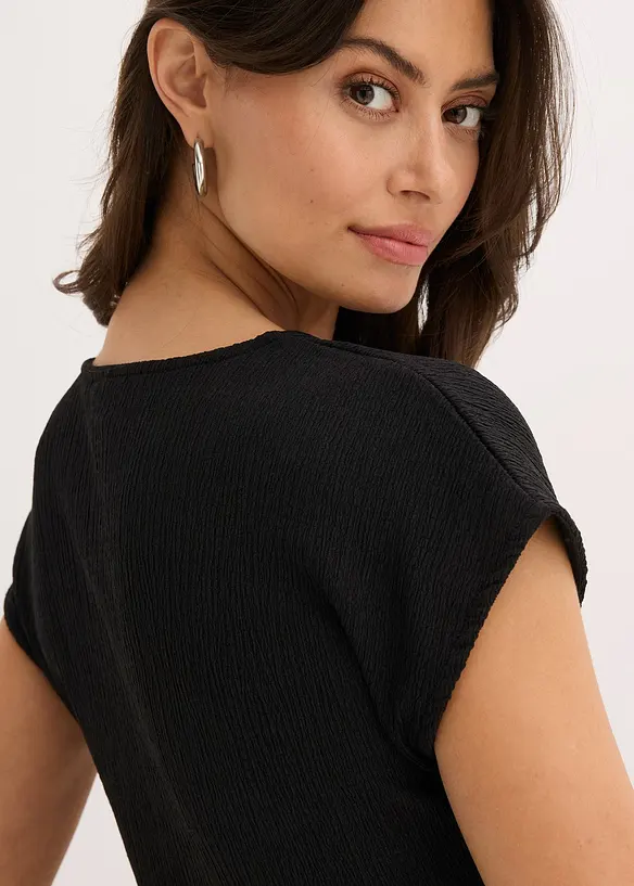 T-shirt cache-cœur, bonprix