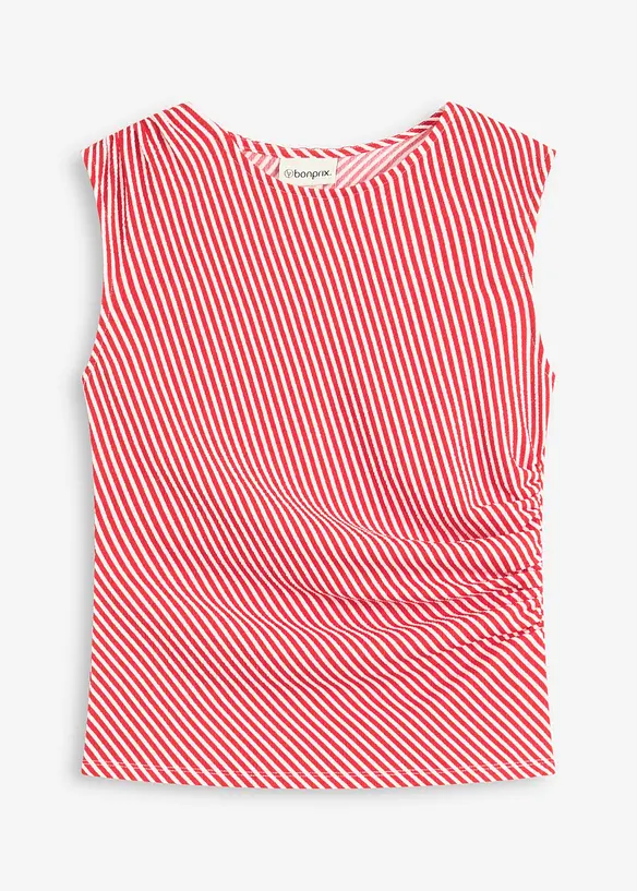 T-shirt &agrave; fronces, bonprix