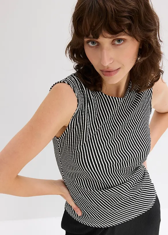 T-shirt à fronces, bonprix