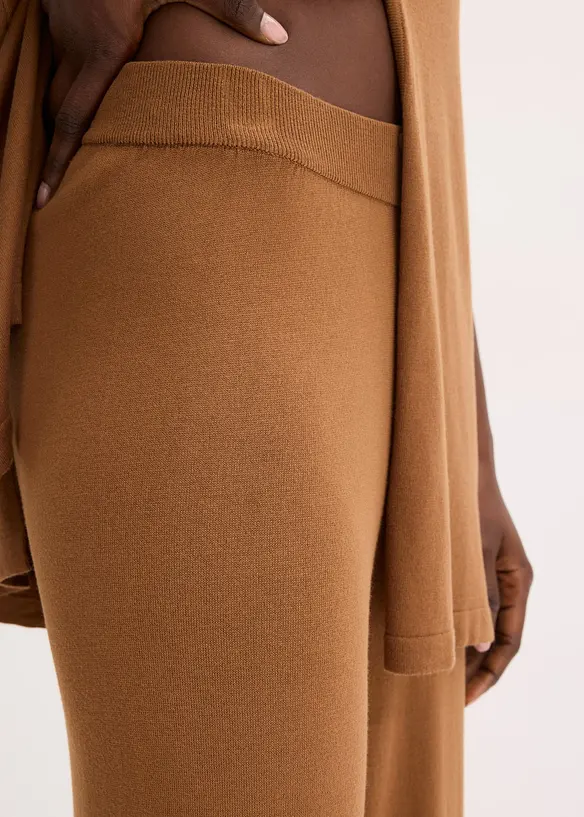 Pantalon en fine maille, bonprix