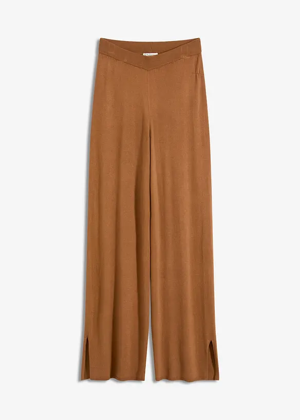 Pantalon en fine maille, bonprix