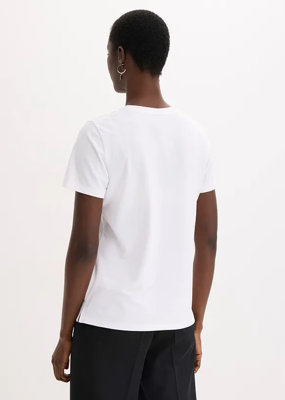 T-shirt à imprimé léopard, bonprix