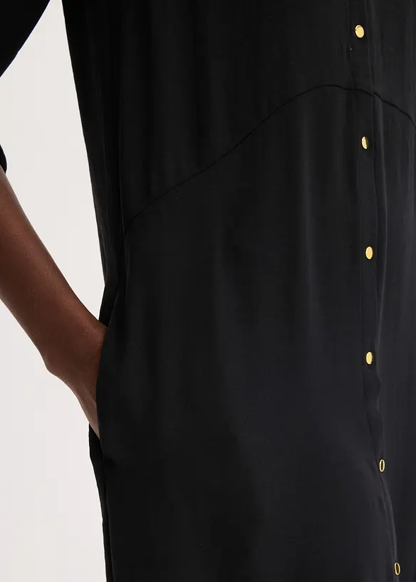 Robe-chemise avec dentelle, bonprix