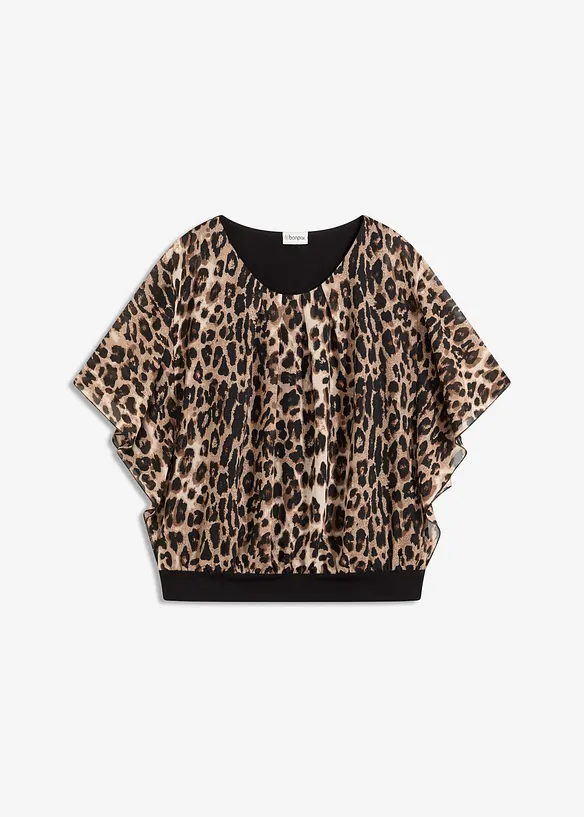 Blouse en mousseline, bonprix