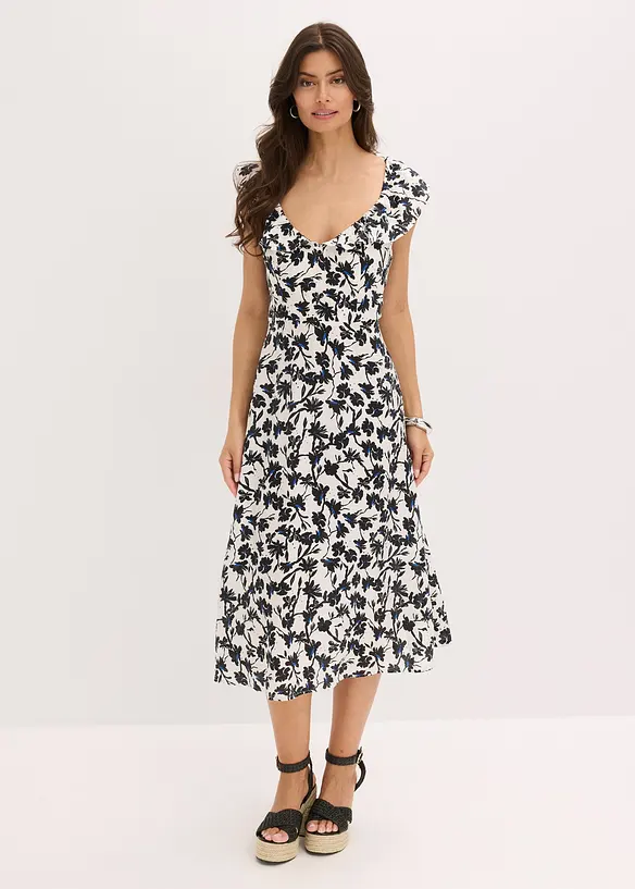 Robe midi, bonprix