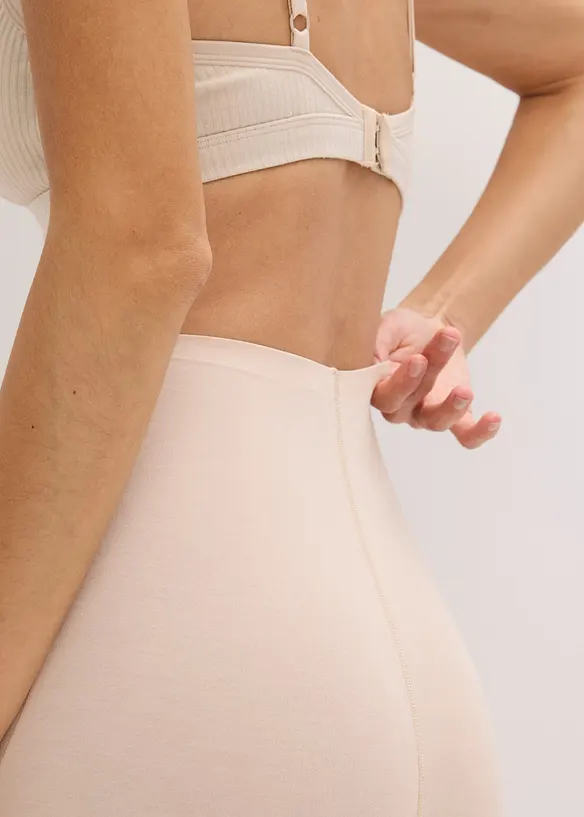 Cycliste sculptant invisible en coton, maintien léger, bonprix