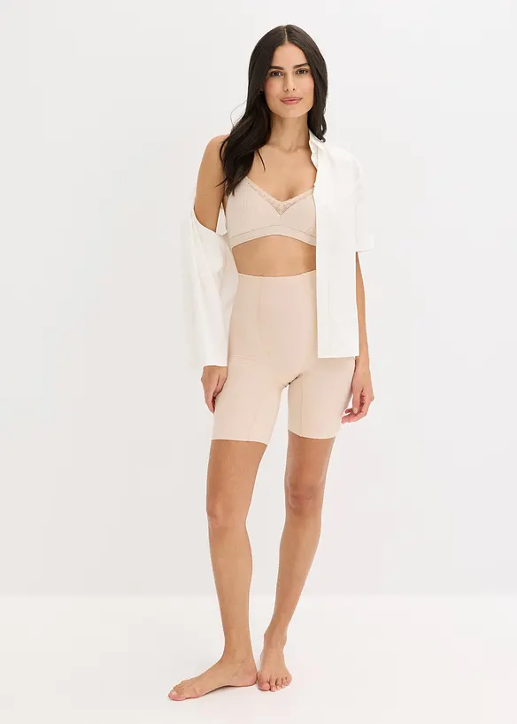 Cycliste sculptant invisible en coton, maintien léger, bonprix