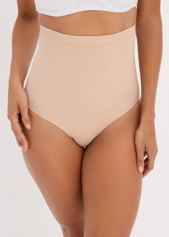 Slip sculptant taille haute sans coutures, maintien modéré, bonprix