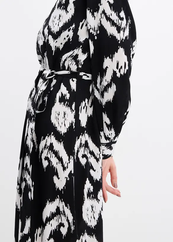 Robe-chemise en viscose fluide, bonprix